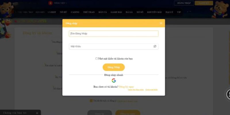 Chia sẻ cách thức khắc phục quên mật khẩu VIN88